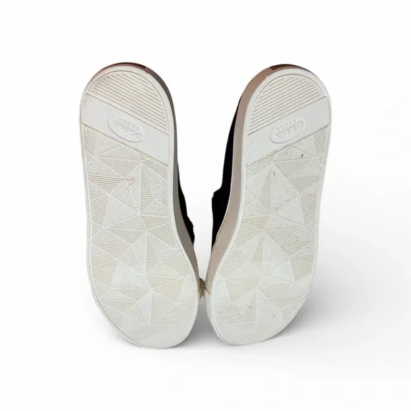 Dr Scholls Be Free Black Snake Embossed Slip On Sneaker SZ 8.5 Women's - Picture 3 of 6